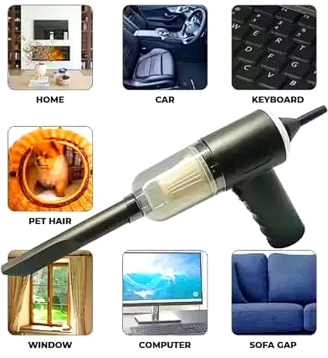 Urban Mela™ CleanJet 3-in-1